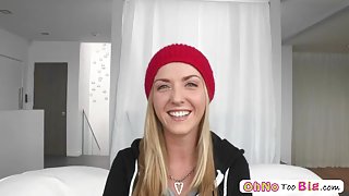 Gorgeous teen Karla Kush seeks sexual pleasure through huge cocks